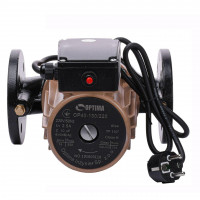 Насос циркуляционный фланцевый Optima OP40-130 220мм + кабель с вилкой! (000013634)