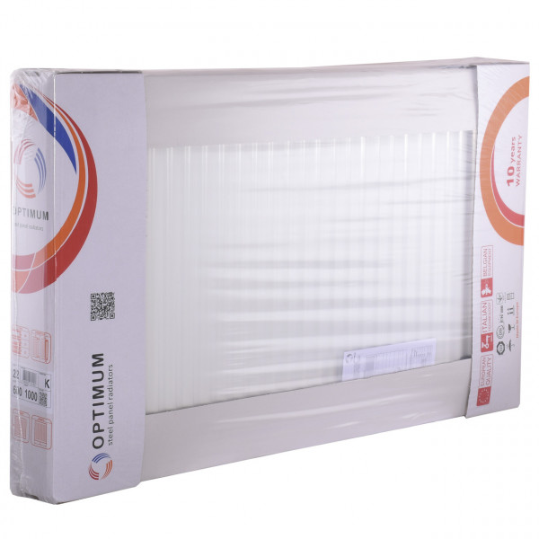 Радиатор стальной панельный OPTIMUM 22 бок 600x400 (000013673)