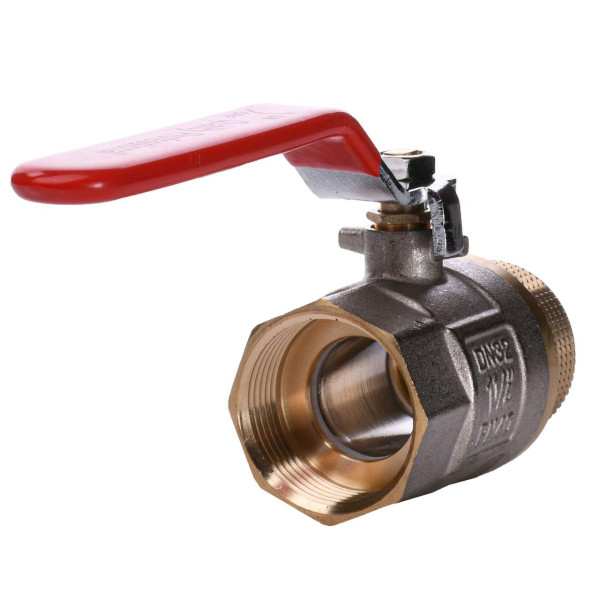 Кран шаровый прямой Q PROFESSIONAL 1 1/4″ НВ КР PN40 QP152 (000013978)