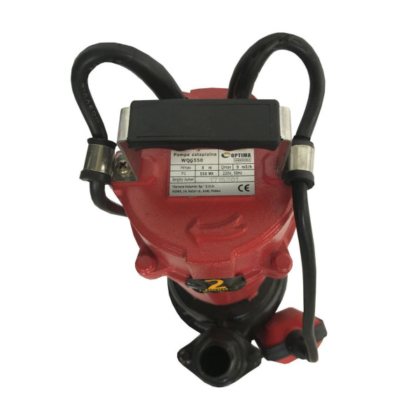 Насос фекальный с режущим механизмом Optima WQG 550 0,55 кВт (000013994)