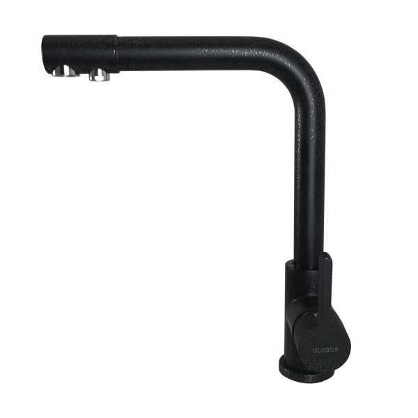 Смеситель для кухни под осмос Globus Lux LAZER GLLR-0444-1-ONIX (000014070)