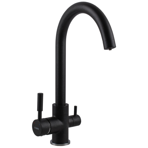 Смеситель для кухни под осмос Globus Lux LAZER GLLR-0333-1-ONIX (000014071)