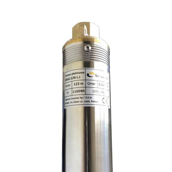 Насос скважинный с пов,уст, к песку 3″ OPTIMA 3SDm2,5/30 1,1 кВт 124м + пульт+кабель 15м NEW (000014125)