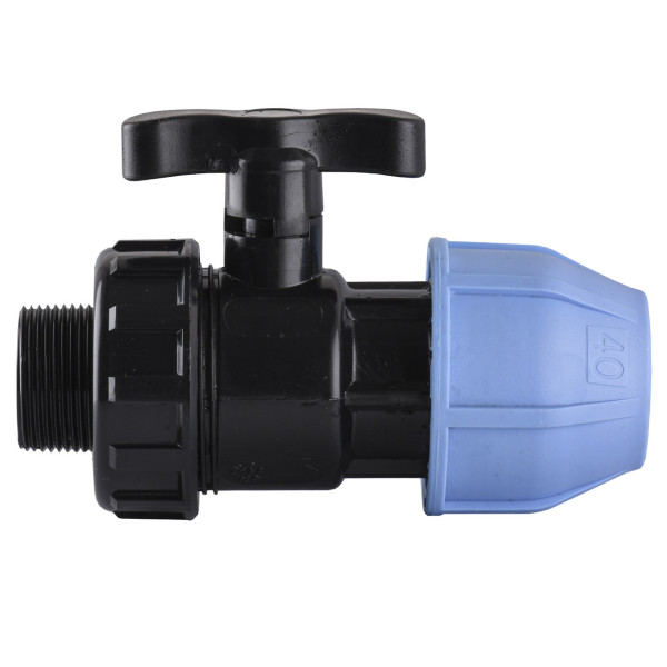 Кран шаровый ПНД Vsplast 40*1 1/4 '' Н 6003 (000014148)