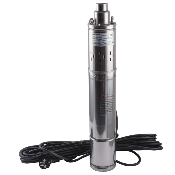 Насос скважинный шнековый VOLKS pumpe 3,5 QGD 1-60-0,5кВт 3,5 дюйма! + кабель 15м (000014216)