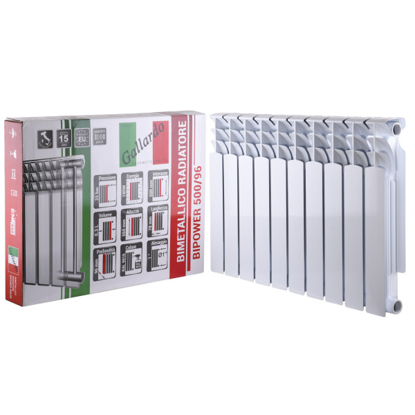Радиатор биметаллический секционный GALLARDO BIPOWER 500/96 (кратно 10) (000014792)