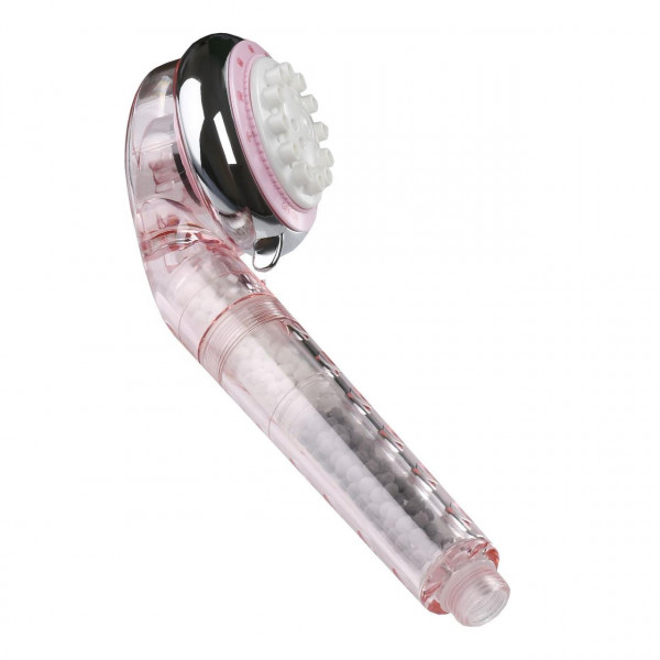 Лейка д/душа г/массаж. +КАРТРИДЖ (розовая) SFH-01 Pink (000015026)