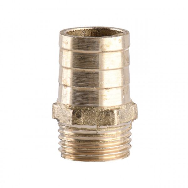 Штуцер латунный 1/2″НР х 18мм литейный 1611Б (000017020)