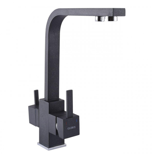 Смеситель для кухни под осмос Globus Lux LAZER GLLR-0111-1-ONIX (000017068)