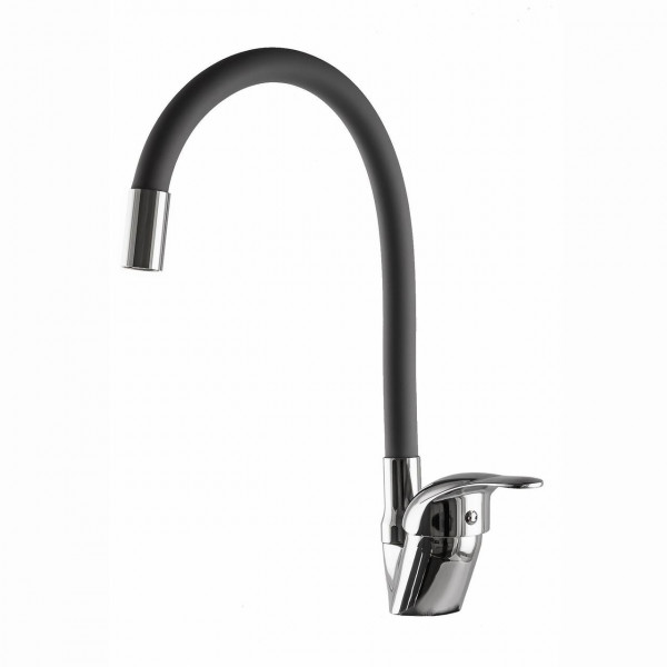 Смеситель для кухни EcoMix ENERGO E-GEZ-203SLR-GRAY (000017506)