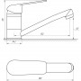 Змішувач для умивальника Globus Lux Koln GLK-0203M (000017647)