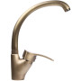 Смеситель для кухни Globus Lux QUEENSLAND GLQU-0203S-BIG-9-BRONZE (000019220)