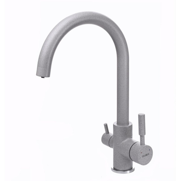 Смеситель для кухни под осмос Globus Lux LAZER GLLR-0333-2-ARENA (000019230)