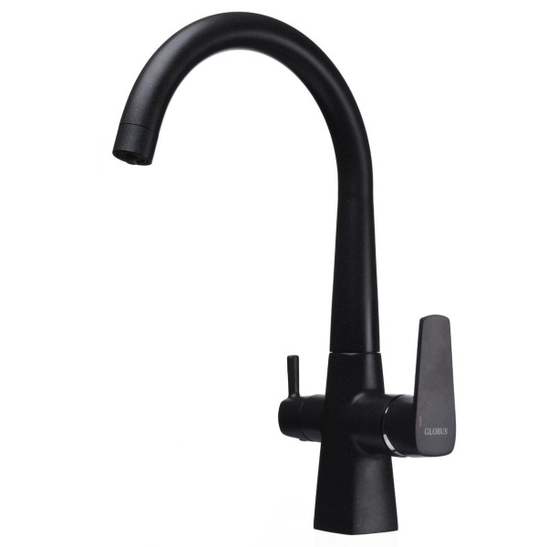 Смеситель для кухни под осмос Globus Lux LAZER GLLR-0999-1-ONIX (000019255)