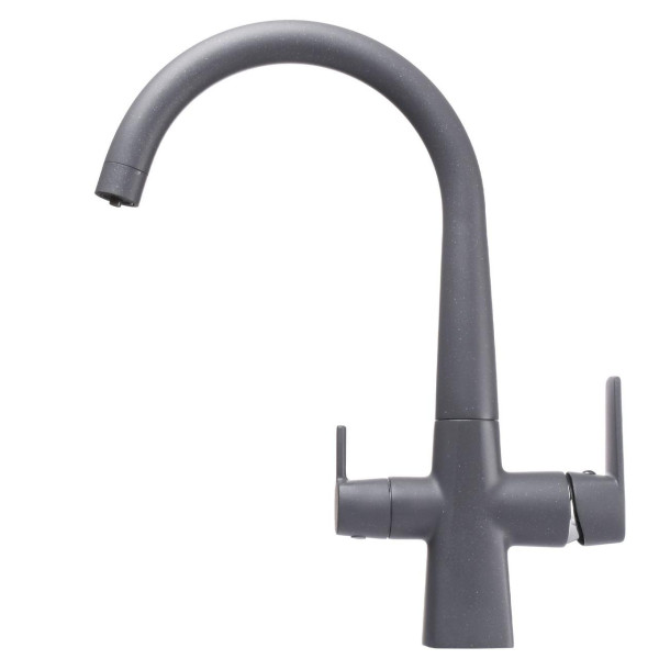 Змішувач для кухні під осмос Globus Lux LAZER GLLR-0999-3-TITANIUM (000019256)