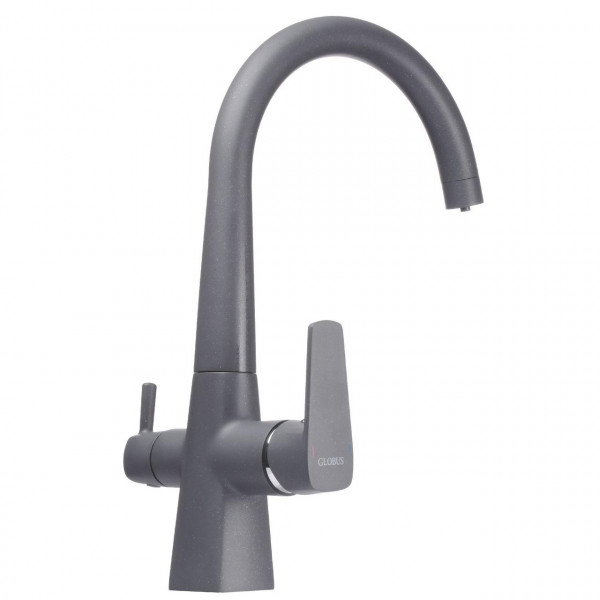 Змішувач для кухні під осмос Globus Lux LAZER GLLR-0999-3-TITANIUM (000019256)
