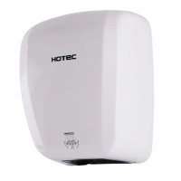 Сушилка для рук HOTEC 11.231 ABS White сенсорная, корпус пластик белый (220В ,1800Вт) (000019603)