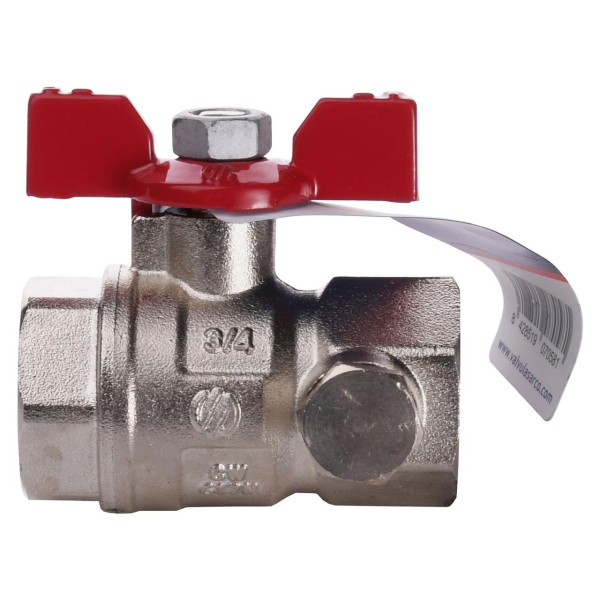 Кран кульовий повнопрохідний ARCO VA30 3/4″ 152204 з краном Маєвського (000019850)