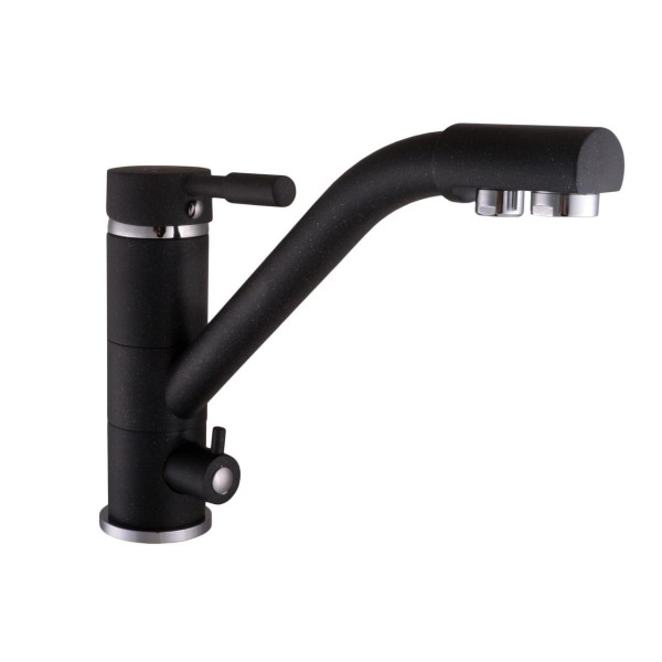 Смеситель для кухни под осмос Globus Lux LAZER GLLR-0555-1-ONIX (000020065)