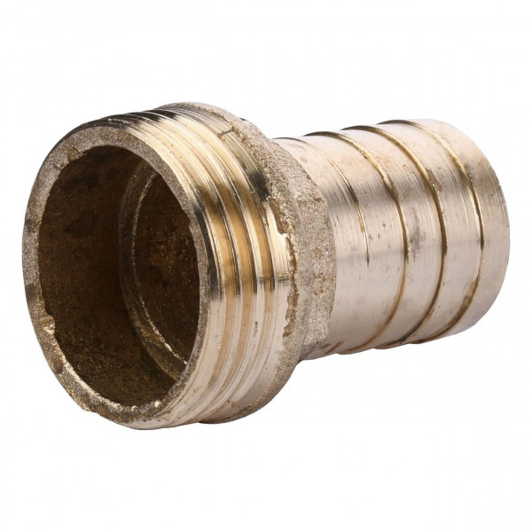 Штуцер латунный 1″НР х 25мм литейный 1621Б (000020299)