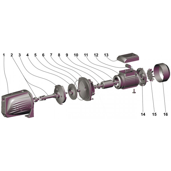 Насос центробежный Optima JET150 PRIME 1,5кВт (000020422)