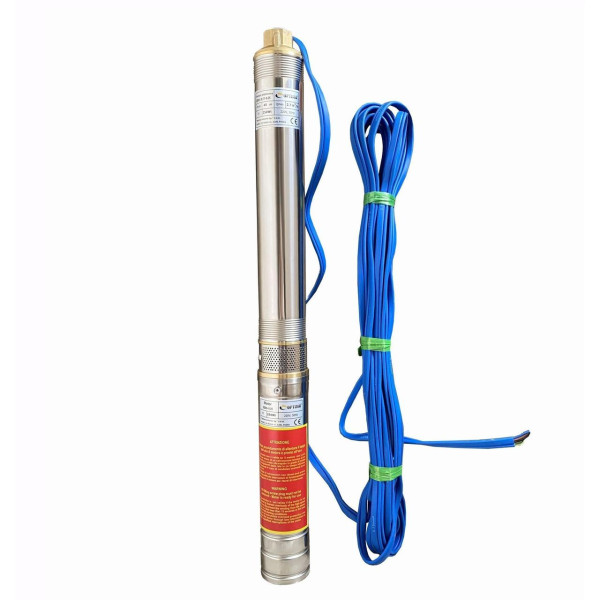 Насос скважинный с пов,уст, к песку 3″ OPTIMA 3SDm1,8/11 0,25 кВт 45м + пульт+кабель 25м NEW (000020696)