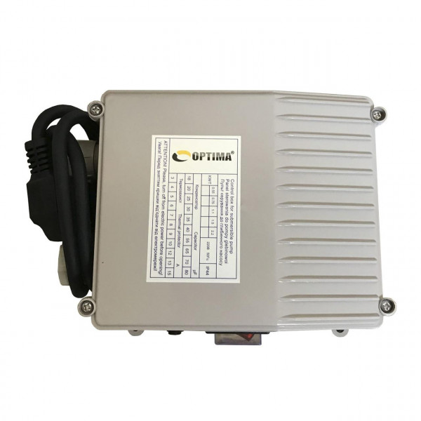 Насос скважинный с пов,уст, к песку 3″ OPTIMA 3SDm1,8/27 0,75 кВт 115м + пульт+кабель 55м NEW (000020699)
