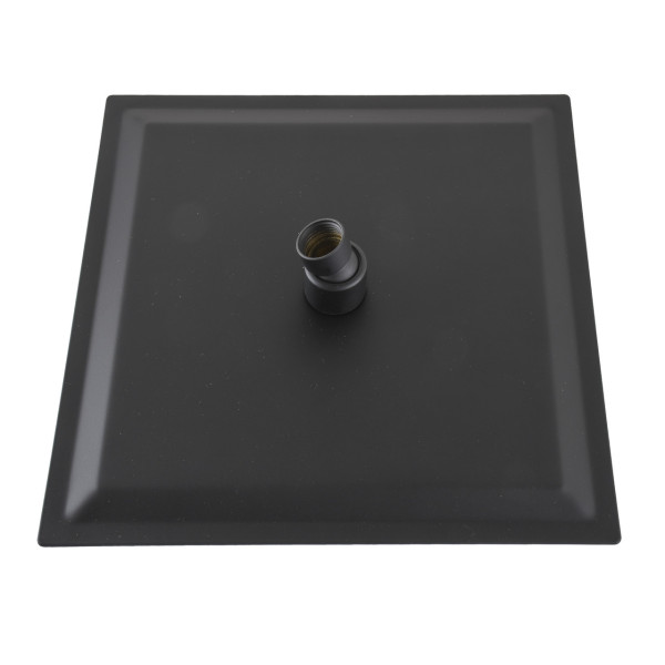 Лейка душевая ТРОПИК TSQ-250-BL черная матовая 250*250мм, TOPAZ (000020811)