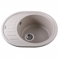 Гранитная мойка Globus Lux ARNO песчаный 620х500мм-А0004 (000020964)