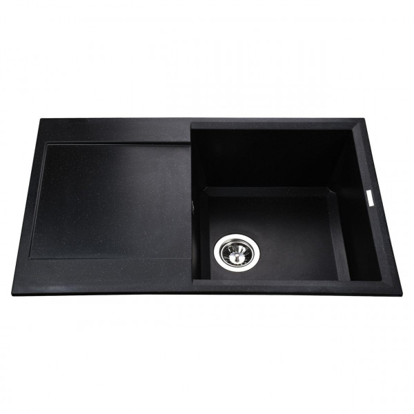 Гранитная мойка Globus Lux KOMO черный 790х500мм-А0002 (000021041)