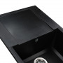 Гранитная мойка Globus Lux KOMO черный 790х500мм-А0002 (000021041)