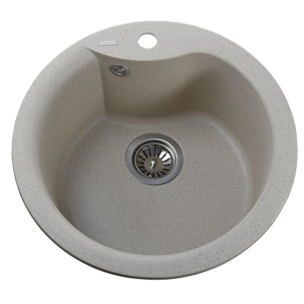 Гранітна мийка Globus Lux ORTA піщаний 485мм-А0004 (000021053)