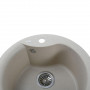 Гранітна мийка Globus Lux ORTA піщаний 485мм-А0004 (000021053)