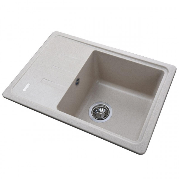 Гранітна мийка Globus Lux MONO піщаний 620х435мм-А0004 (000021059)