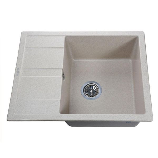 Гранітна мийка Globus Lux ONE піщаний 650х500мм-А0004 (000021065)