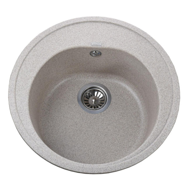 Гранітна мийка Globus Lux MARTIN мигдаль 510мм-А0008 (000021070)