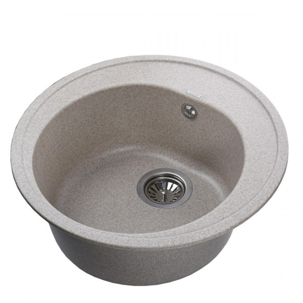 Гранітна мийка Globus Lux MARTIN мигдаль 510мм-А0008 (000021070)