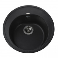 Гранитная мойка Globus Lux MARTIN черный 510мм-А0002 (000021074)