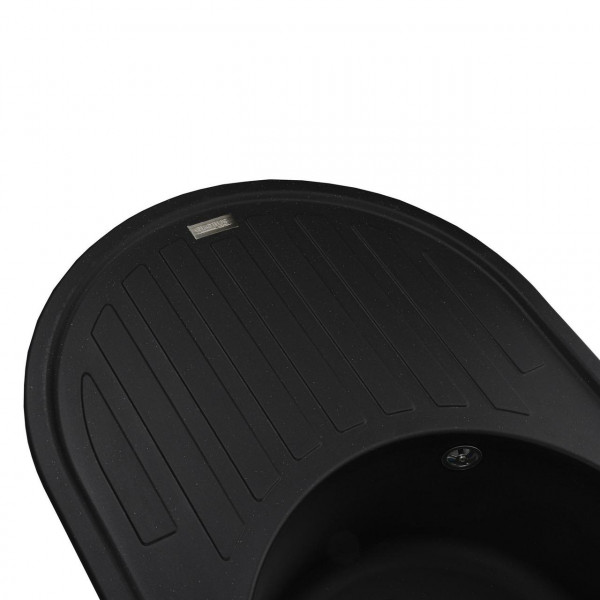 Гранітна мийка Globus Lux OHARA чорний 770х500мм-А0002 (000021080)