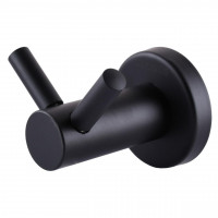 Гачок подвійний Globus Lux BS8415 чорний матовий SUS304 (000021193)