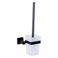 Ерш настенный Globus Lux BQ9429A без крышки черный матовый SUS304 (000021200)