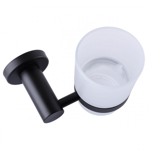 Стакан одинарный Globus Lux BS8409 черный матовый SUS304 (000021201)