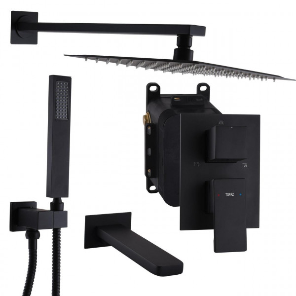 Змішувач для душу вбудований TOPAZ ODISS TO 08115-H13-BL (000021368)