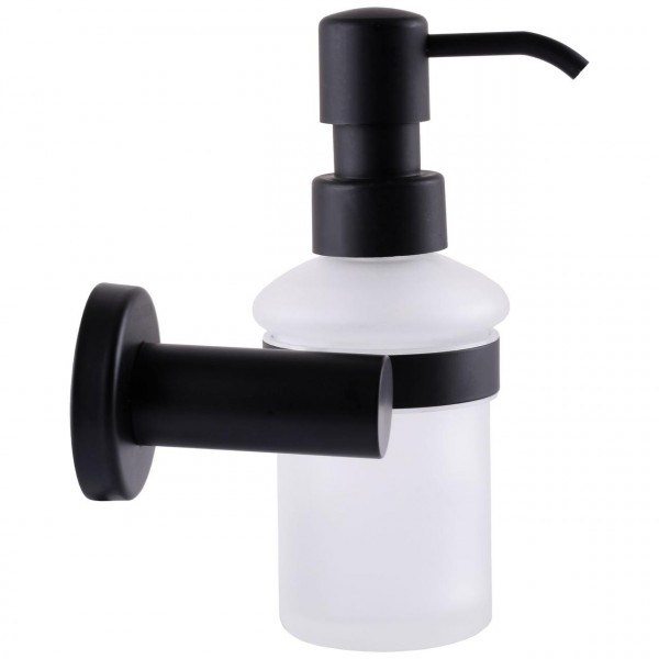 Дозатор жидкого мыла Globus Lux BS8433 черный матовий SUS304 (000021389)