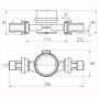 Лічильник холодної води ECOSTAR DN15 1/2″ L110 E-C 2,5 (000021807)