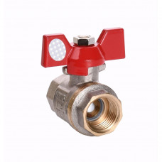 Кран кульовий прямий SOLOMON 1/2″ ВВ КБ PN40 B1007 (000000538)