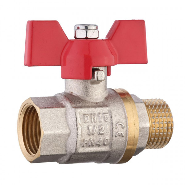 Кран шаровый прямой SOLOMON 1/2″ НВ КБ PN40 B1008 (000000539)