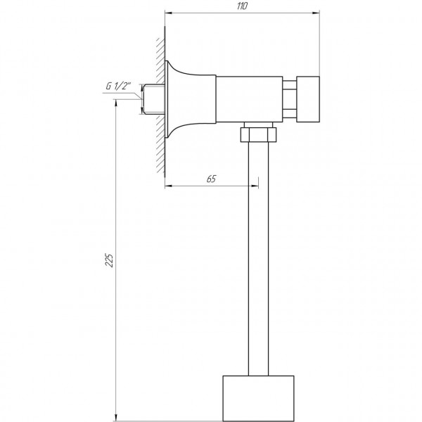 Кран-дозатор для пісуара TREMOLADA ТREMO 316 (000000544)