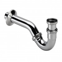 Сифон для биде VIEGA 1 1/4″х1 1/4″ хром трубный 103781 (000000822)