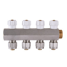 Коллектор APE ITALY 7884 L 3/4х16 4-ой с перекрытием (000000882)